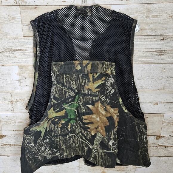 Game Winner Hunting Vest Game Bag Size Large Camo Woods Cotton Nylon Outdoor Set - Picture 4 of 15